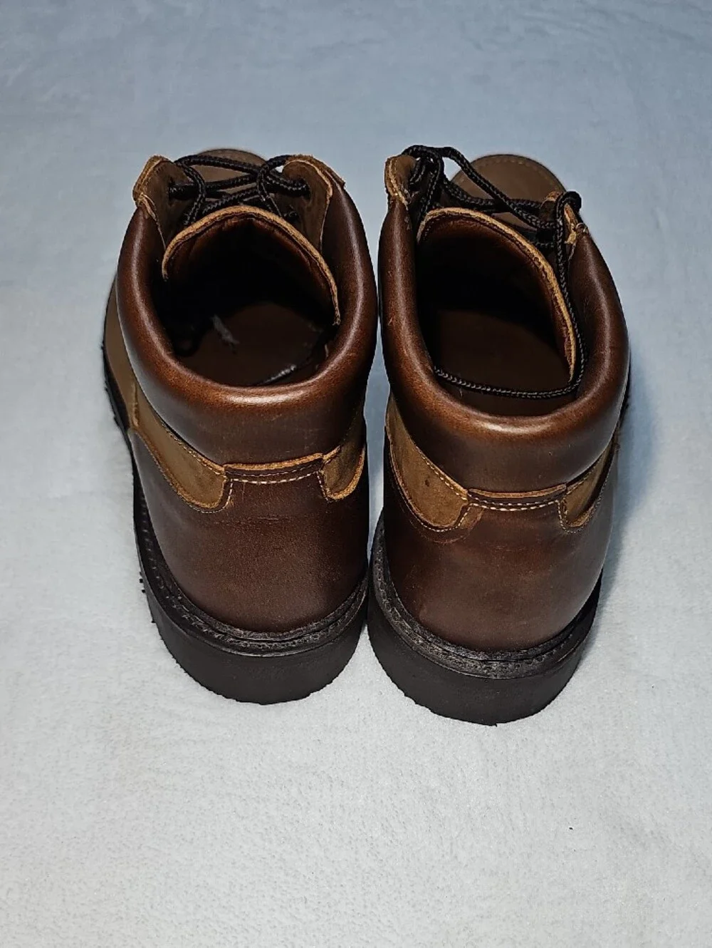 Allen Edmonds Two-Tone Brown Leather Chukka Boots